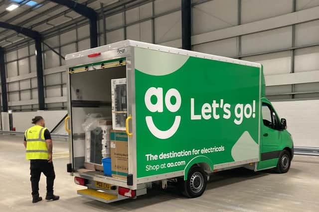Online electricals retailer AO have today (Thursday) announced that it has opened a new depot in Crawley as it continues to grow its vast logistics network