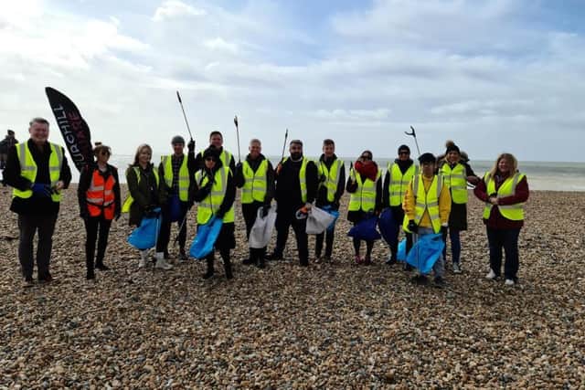 The last Churchill Square beach clean of the year takes place at the end of Recycle Week on Sunday, September 26