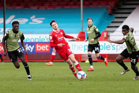 Action from last season's clash between Crawley Town and Colchester United at The People's Pension Stadium. Picture by Jamie Evans/UK Sports Images Ltd