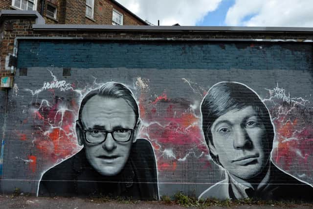 Hugh Whitaker created the mural of Sean Lock while Brighton street artist Mick Mowgli painted one of Charlie Watts from The Rolling Stones