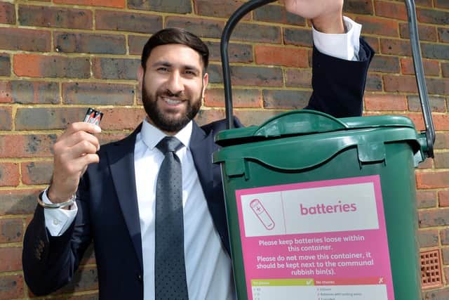 Councillor Gurinder Jhans, Cabinet Member for Environmental Services and Sustainability at Crawley Borough Council, said: “We are pleased to be expanding our waste and recycling services to allow residents to safely dispose of batteries along with textiles and small electrical items at the kerbside."