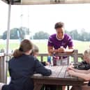 England international Shaunagh Brown joined Marlie Packer and 22 local girls of different ages at the Girls Rugby Club training camp in Horsham on August 16 as part of her work with mutual insurer Royal London