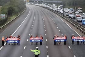 Members of Insulate Britiain have continued their protests on the M25.