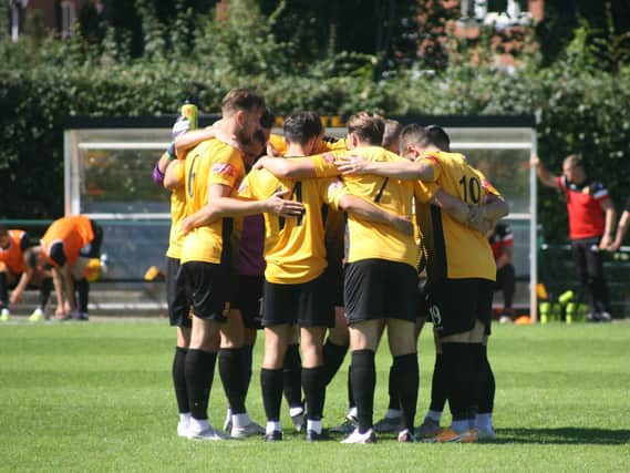 Three Bridges were beaten 3-1 at home by Cray Valley PM on Saturday. Picture by Cory Pickford