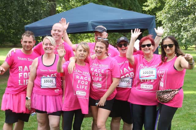 The  Cancer Research UK Race for Life event in Crawley raised £73,839