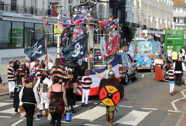Eastbourne Sunshine Carnival 2021 (Photo by Jon Rigby) SUS-210919-100627001