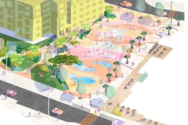 A contractor has been appointed to transform Place St Maur, Bognor Regis