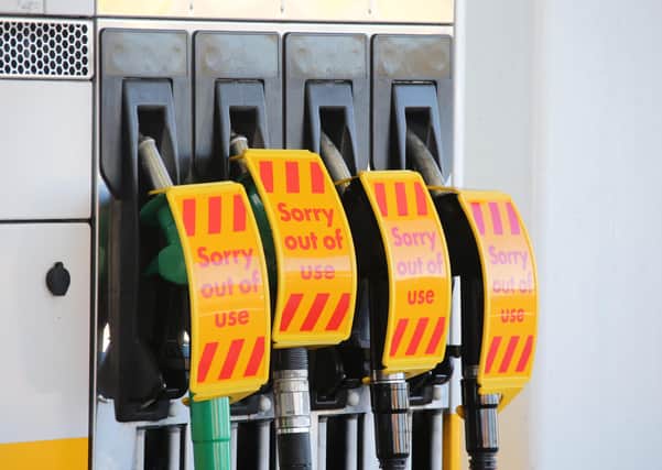 Panic-buying has led to some petrol stations suffering shortages