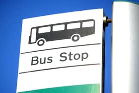 Bus stop. Pic Steve Robards SR2003244 SUS-200324-103159001