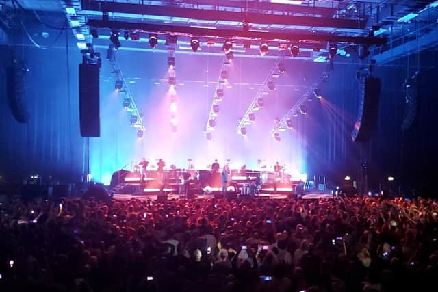 Katherine and her dad returned to seeing live music when they went to Elbow's gig at the Brighton Centre on Saturday