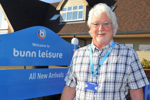 Danny Kaye, UK resorts director at Bunn Leisure. Picture by Steve Robards