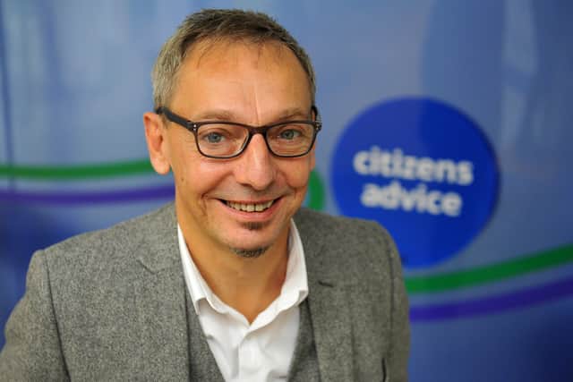 Luca Badioli, chief executive of Arun and Chichester Citizens Advice