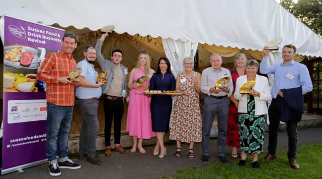 Winners at the Sussex Food and Drink Awards Pictures: SNAP