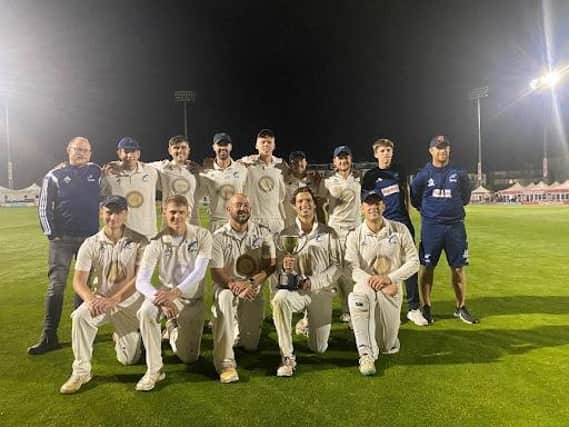 Cuckfield were crowned Sussex T20 champions after beating St Peters at Hove