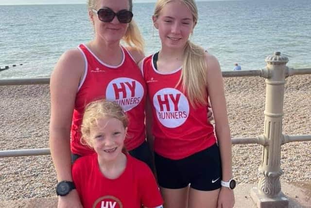 Hastings parkrun was a family affair for HY Runners