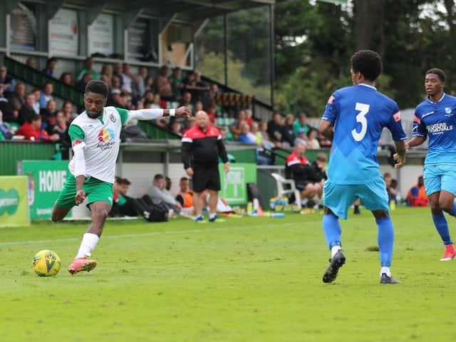 Bognor took on Wingate and Finchley on Saturday - but won't now face Leatherhead on Tuesday / Picture: Martin Denyer