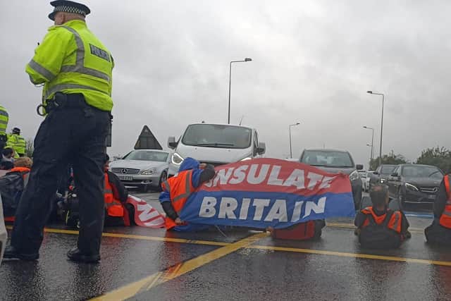 This morning 52 people that have been involved in Insulate Britain’s two weeks of motorway protests blocked the M25 in breach of the injunction granted by the High Court last Tuesday