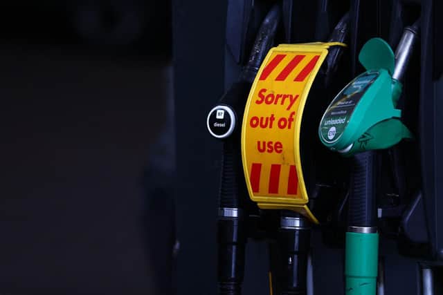 Forecourts are currently out of fuel in Crawley