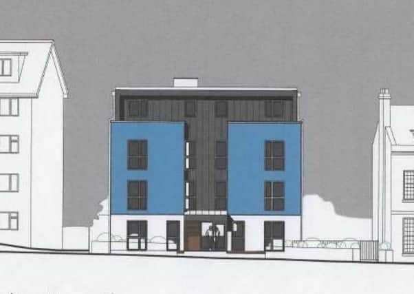 Proposed design of the Hastings flats