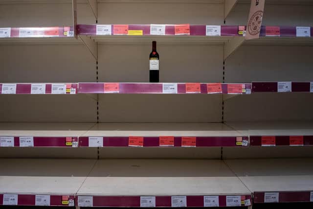 The boss of international wine business Accolade, which makes Hardys and Echo Falls, recently said wine could struggle to make it to shelves in time for Christmas. Photo: Getty Images