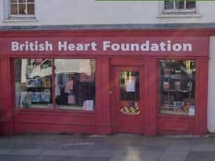The British Heart Foundation, on North Street, closed its doors for the last time on Saturday, September 11. Photo: Google Street View