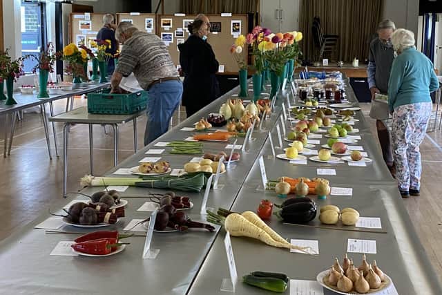 Yapton Cottage Gardeners’ Society autumn show. Pictures: Gill Henry
