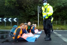This morning, Insulate Britain has blocked the M25, breaking last week’s High Court injunction  for the second time