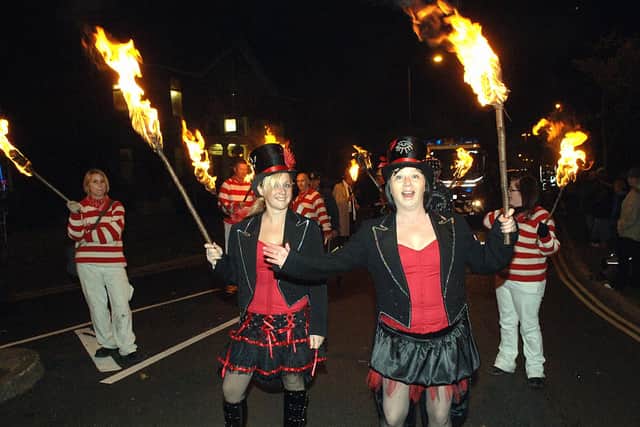 The 2018 Littlehampton Bonfire Society parade