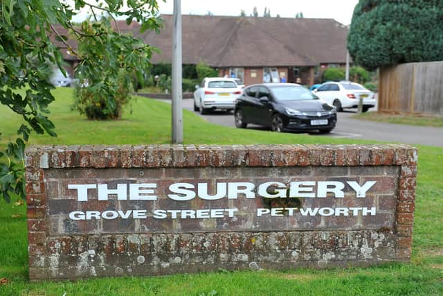 The waiting room could soon reopen at Petworth Surgery. Photo: Steve Robards