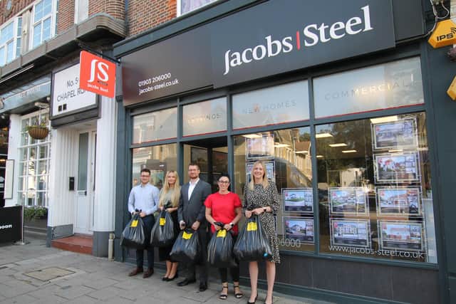 Estate and letting agents Jacobs Steel is donating hundreds of items to Guild Care, which will be sold in the charity’s shops to help fund their invaluable work in Worthing and its surrounding areas.