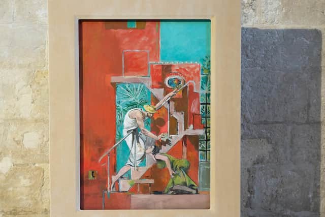 Painting Noli Me Tangere by Graham Sutherland, completed in 1960. Photo courtesy of the Dean and Chapter of the Cathedral.