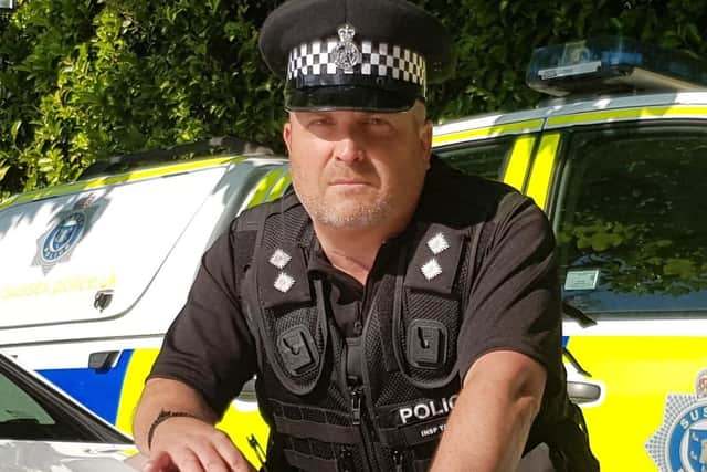 Mid Sussex Neighbourhood Policing Inspector Darren Taylor