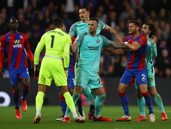 Even the ice-cool Rob Sanchez was fired-up at Selhurst Park on Monday night