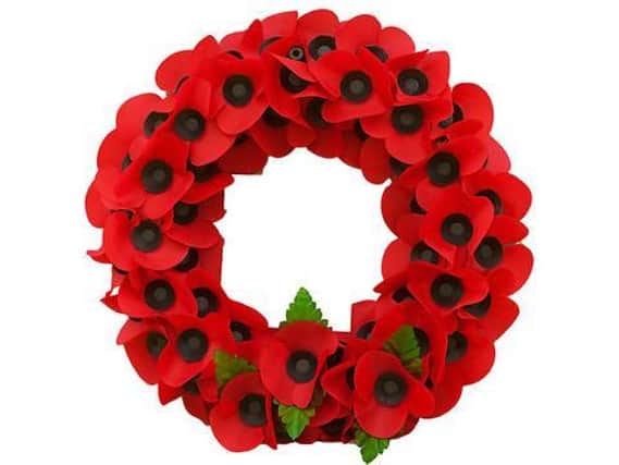 The wreath of remembrance