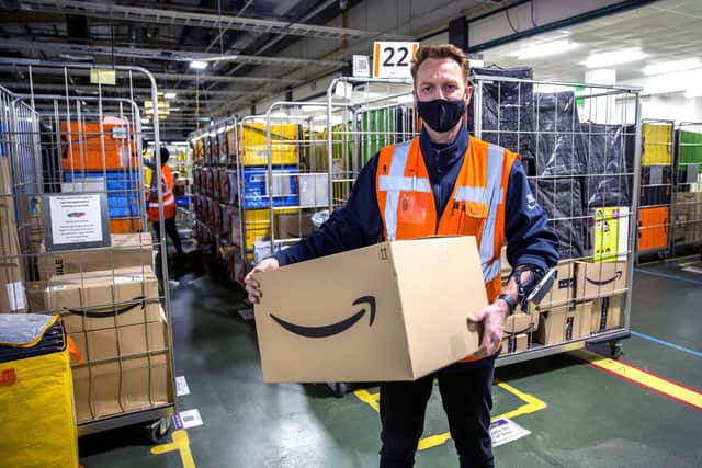Stephen Satherwaite who works at Amazon in Littlehampton. Picture by David McHugh