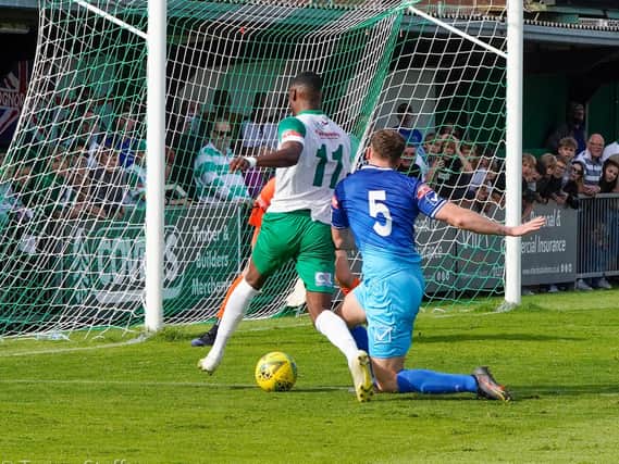 Bognor press Wingate and Finchley in last week's 2-2 draw / Picture: Trevor Staff