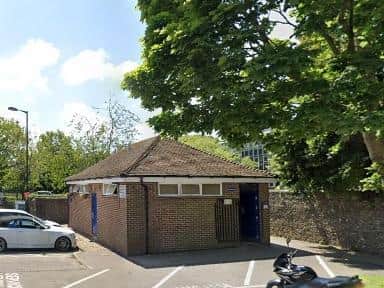 The Northgate car park toilet provides additional facilities to meet the needs of people who have a disability, and their carers