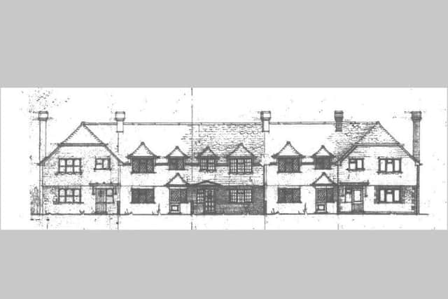 How the cottages will look. Photo from Wealden District Council. SUS-210930-162546001