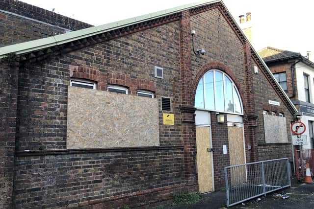Historic drill hall to be converted into new flats. Photo from Sturton Place Ltd. SUS-210110-162832001