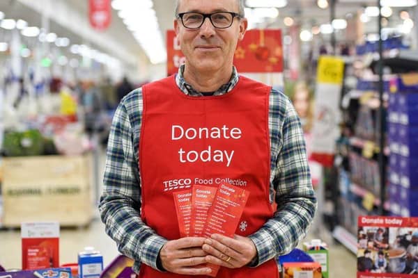 The Trussell Trust, which provides emergency food parcels to people in crisis, and FareShare, which provides food to thousands of frontline charities and community groups, are seeking volunteers to help during this year’s Tesco Food Collection