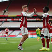Emile Smith-Rowe and Bukayo Saka will pose a huge threat to Brighton's defence at the Amex on Saturday