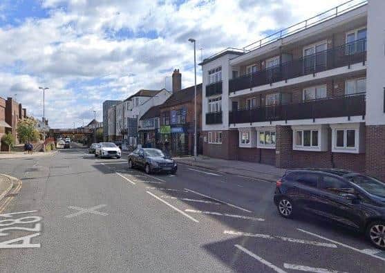 The incident happened in East Street, Horsham. Photo from Google Maps. SUS-210210-133905001