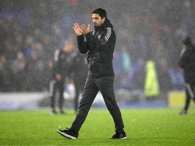 Arsenal manager Mikel Arteta. (Photo by Steve Bardens/Getty Images)