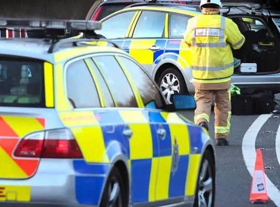 Police were called to a multi-vehicle crash between Lancing and Worthing