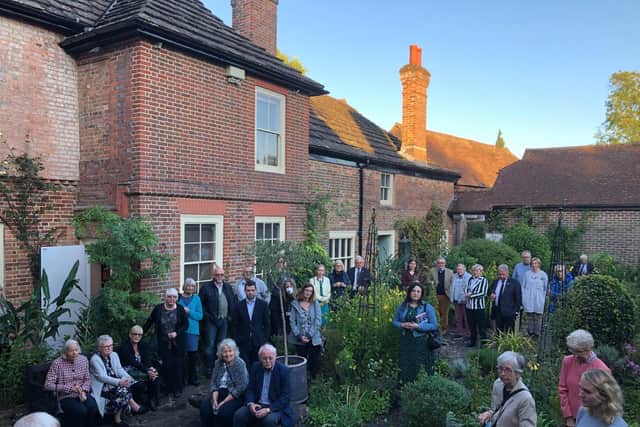 Friends of Horsham Museum and colleagues gather to say farewell to Jeremy Knight