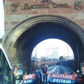 Insulate Britain at Blackwall Tunnell