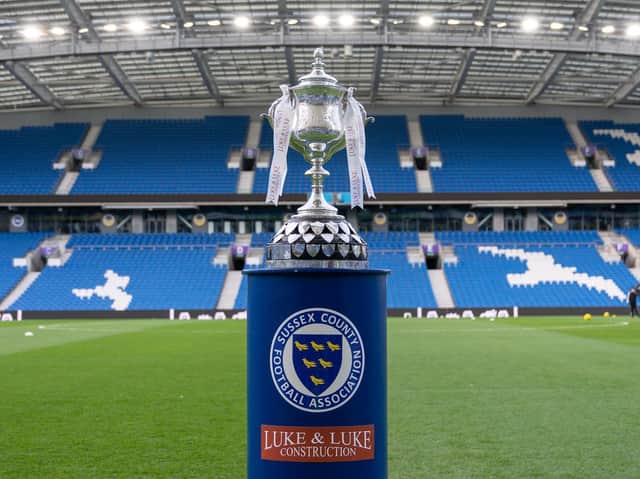 The draw for the first round of the Sussex Senior Cup was made on Saturday. Picture by Chris Neal