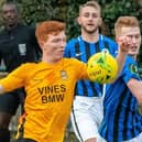 Tadley Bromage did well in the heart of the Three Bridges defence in their goalless draw at Ashford United. Picture by Chris Neal