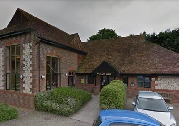 East Dean Village Hall. Photo from Google Maps. SUS-210510-095710001