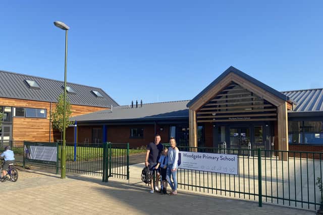 Woodgate Primary School has opened in Pease Pottage